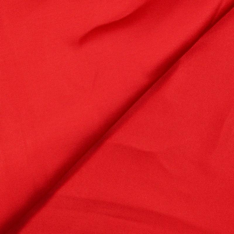 Satin viscose rouge