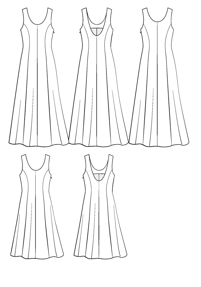 Patron de couture robe LINGER – Les Coupons de Saint-Pierre
