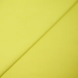 Sergé de coton et élasthanne jaune citron