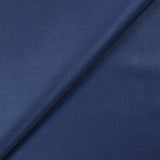 Sergé de coton et viscose marine