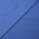 Sergé de coton gris et bleu azur