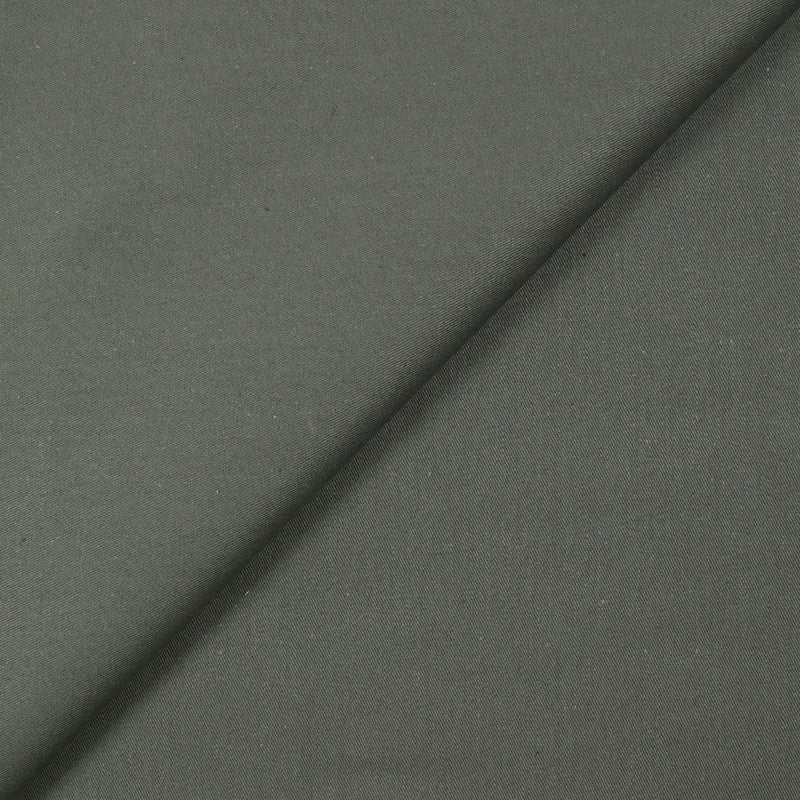 Sergé de coton gris foncé
