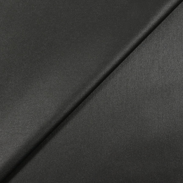 Sergé de coton imperméable noir
