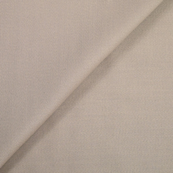 Sergé de laine mélangée argile