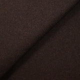 Sergé de laine mélangée chocolat