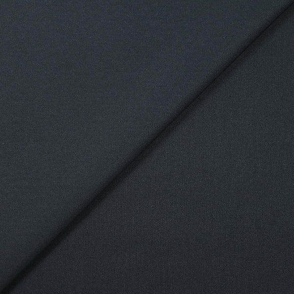 Sergé de polycoton bleu marine