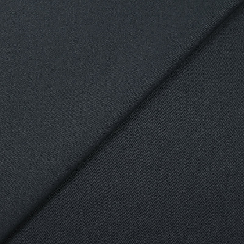 Sergé de polycoton bleu marine