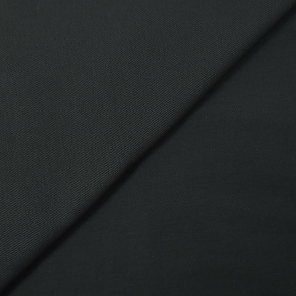 Sergé de polycoton noir
