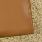 Simili cuir souple envers jersey suédine caramel