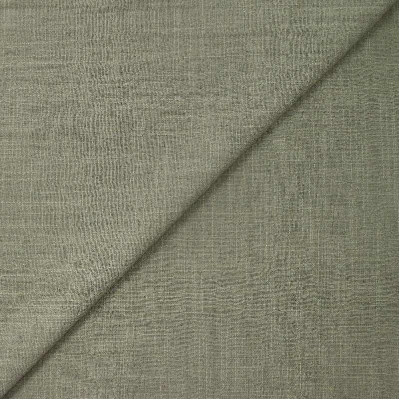 Simple gaze tissée sauge