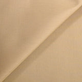 Soie et polyester uni beige