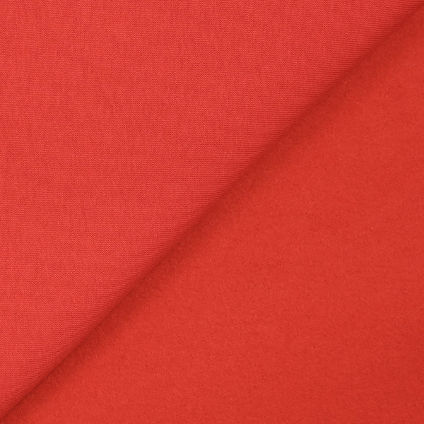 Sweat minkee épais rouge feu