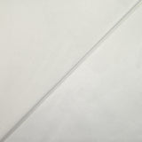 Tissu aspect daim double-face blanc cassé