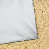 Tissu imperméable fin argent