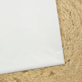Tissu sergé de viscose enduit imperméable blanc