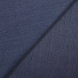Tissu tailleur 100% laine bleu jean's