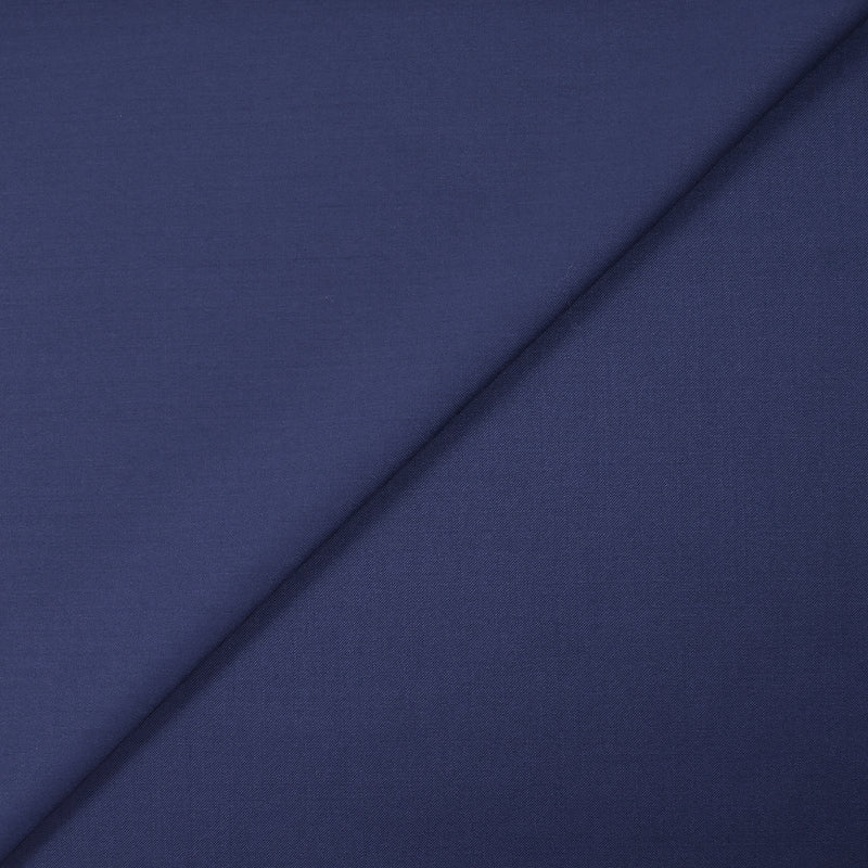 Tissu tailleur 100% laine Super 110's bleu foncé