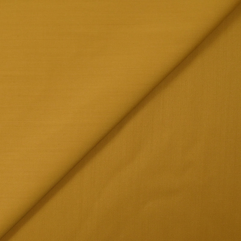 Tissu tailleur 100% laine Super 110's moutarde