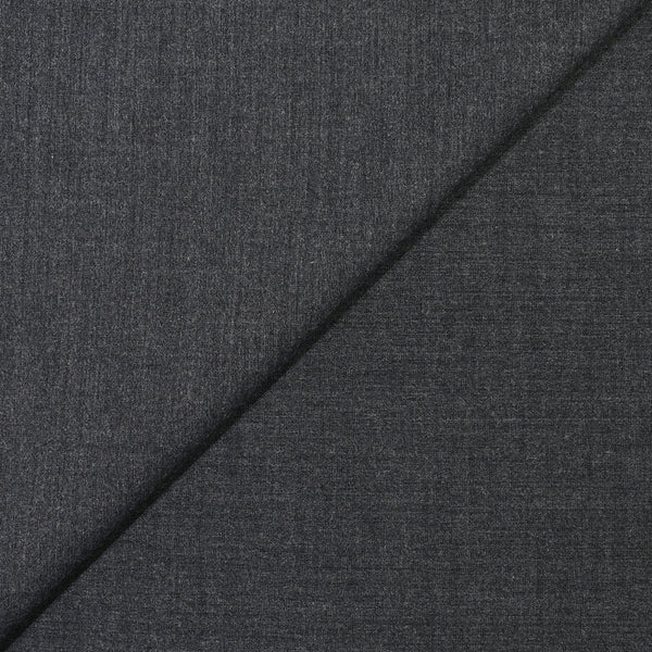 Tissu tailleur en laine mélangée gris foncé