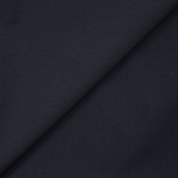 Tissu tailleur laine mélangée bleu de minuit