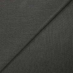 Tissu tailleur laine mélangée fantaisie gris argent fond noir