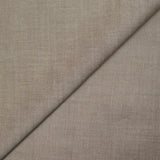 Tissu tailleur laine mélangée oxford café