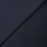 Tissu tailleur laine mélangée sergé bleu nuit