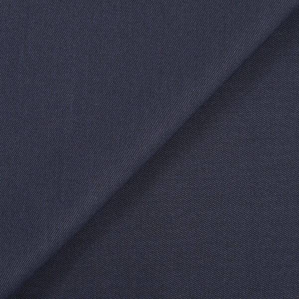 Tissu tailleur laine mélangée sergé marine
