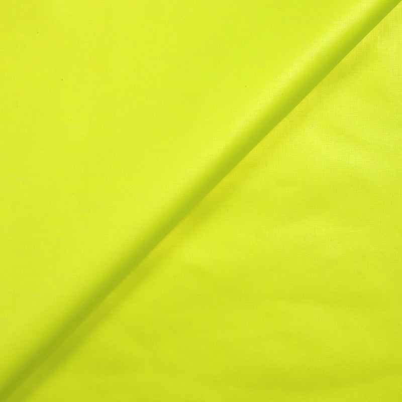 Tissus Chintz Jaune fluo