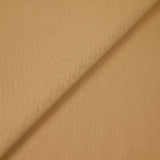 Toile polyester unie camel