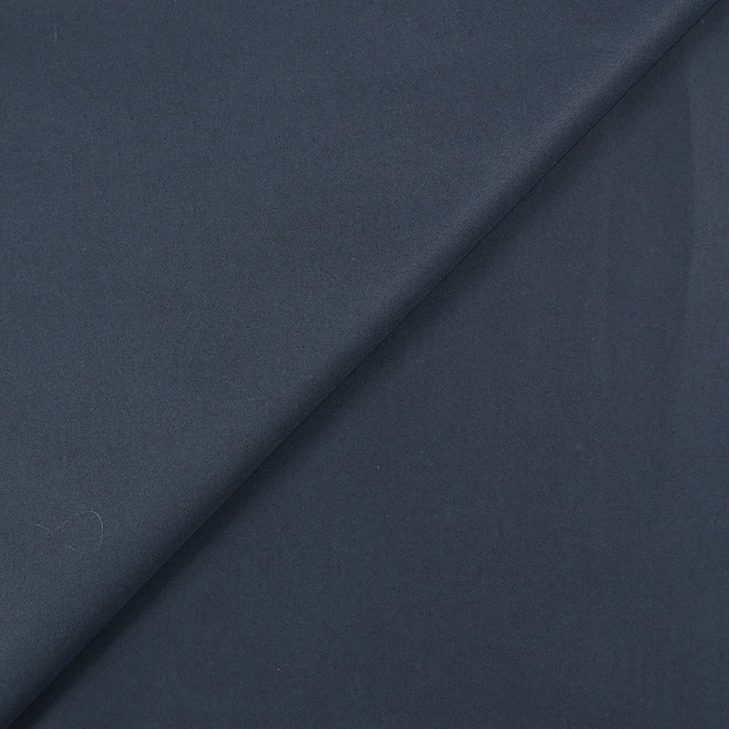 Twill de coton bleu nuit