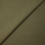 Twill de laine et soie vert kaki