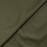 Twill de polyviscose ciré kaki