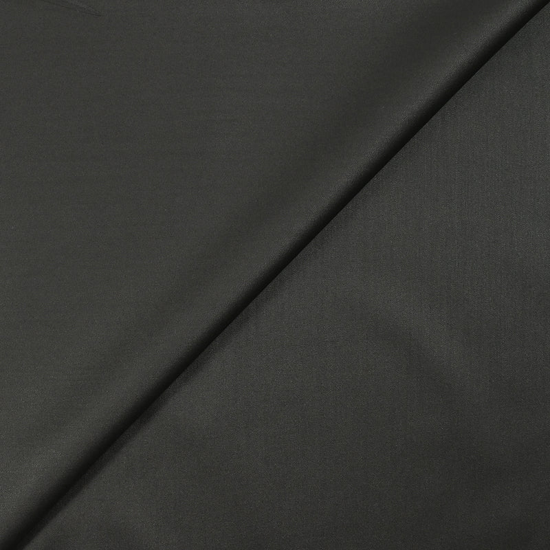 Twill de polyviscose ciré noir