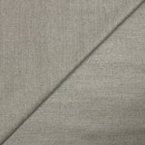 Twill de soie et coton blanc et taupe