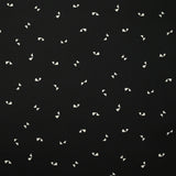 Twill de viscose imprimé butterfly fond noir