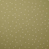 Twill de viscose imprimé confettis fond tilleul
