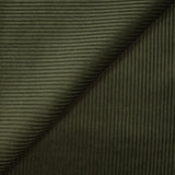 Velours côtelé de coton 4mm vert militaire