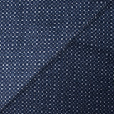 Velours de coton ras imprimé voie lactée gris fond marine