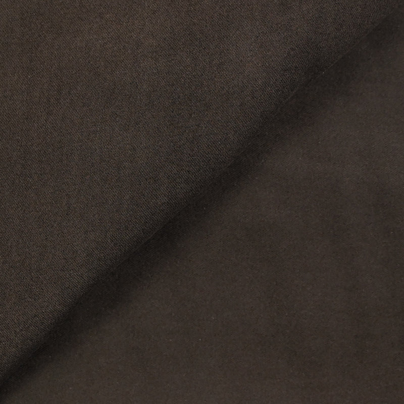 Velours de coton ras marron