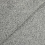 Velours de laine à poils mi-longs gris
