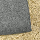 Velours de laine gris chiné