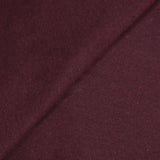 Velours de laine mélangée bordeaux