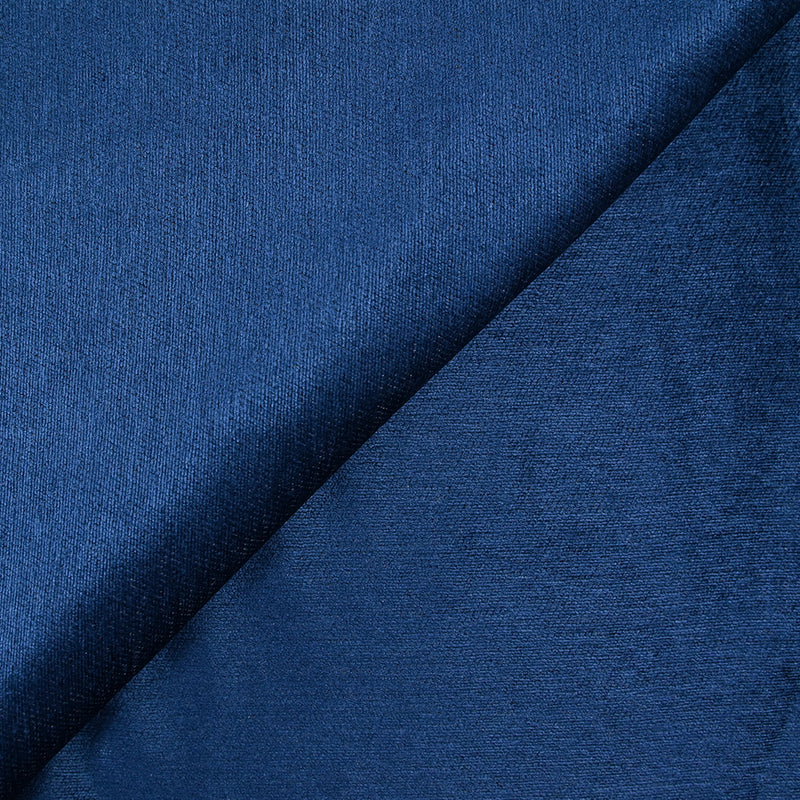 Velours fine côte 100% coton bleu nuit
