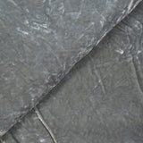 Velours frappé polyester gris
