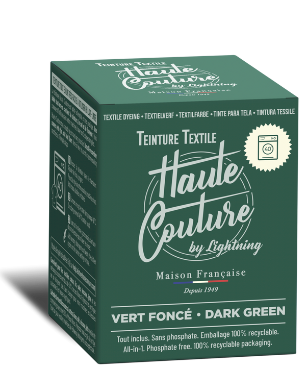 Teinture textile Haute Couture - vert foncé