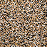 Viscose imprimée terrazzo marron, beige et noir