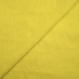 Voile de coton jaune citron