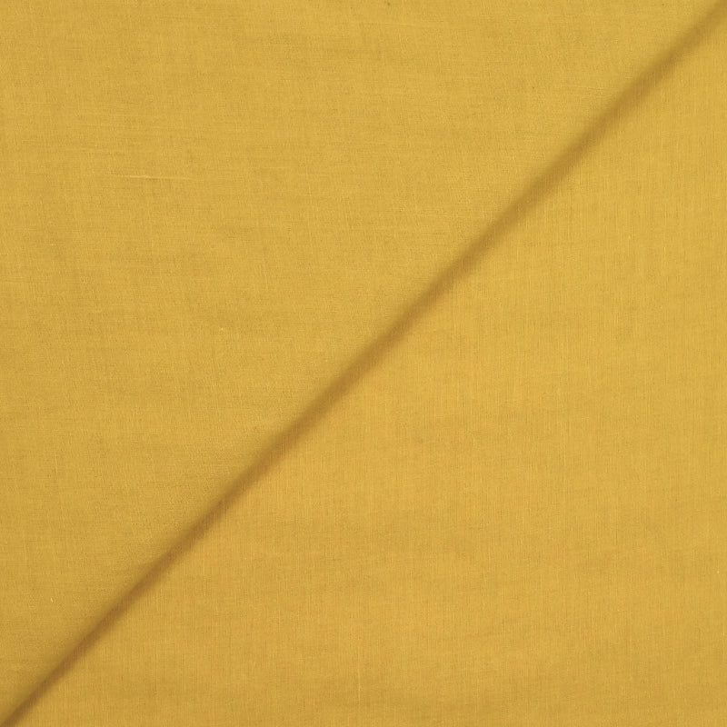 Voile de coton ocre
