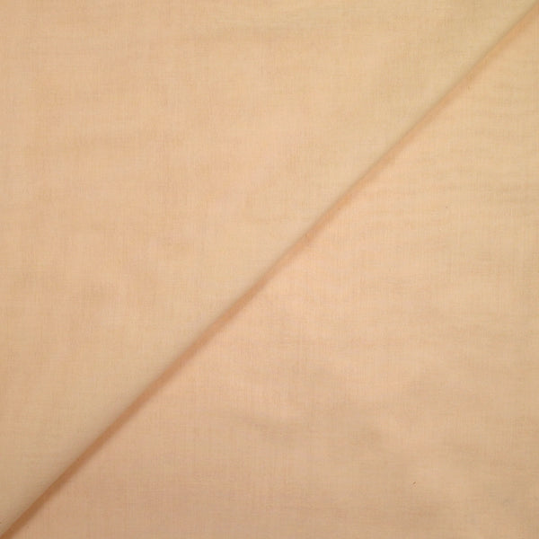 Voile de coton pêche blanche